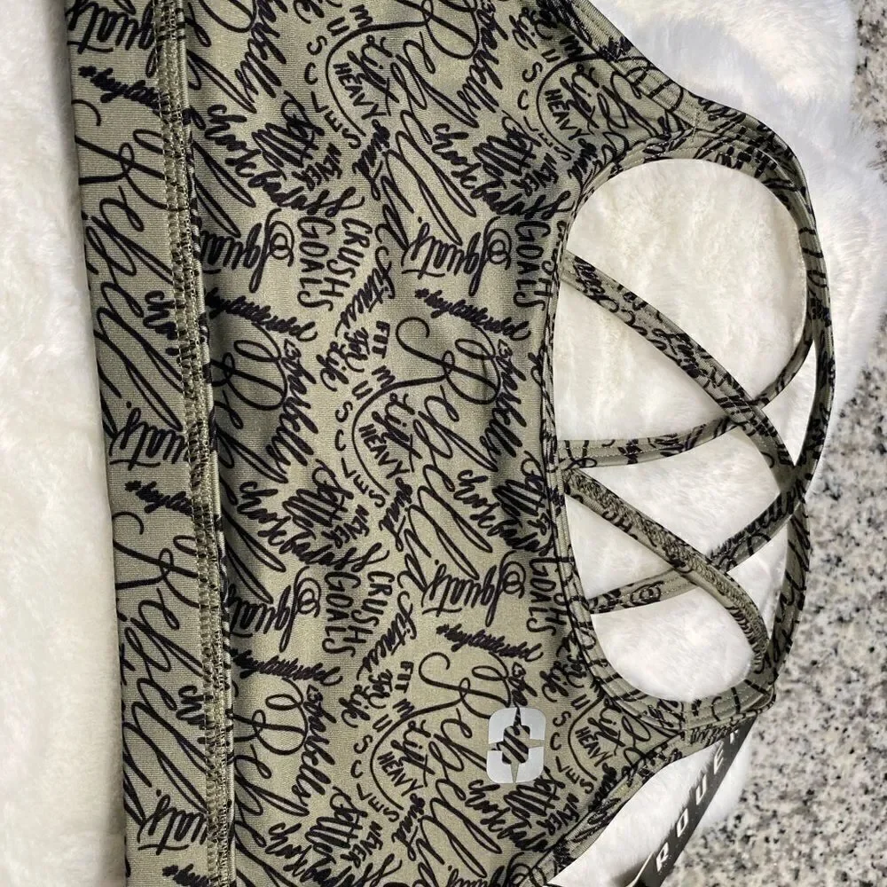 NWT Rouen Crush Goals sports Bra. Size XS.